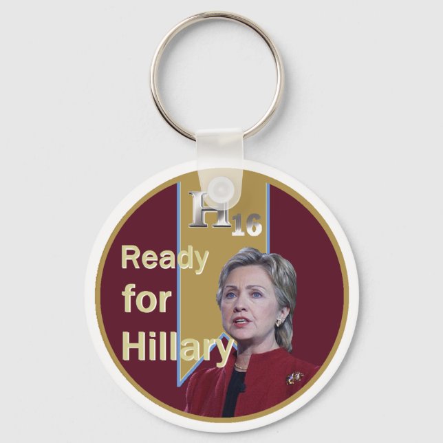 Hillary 2016 Keychain (Front)