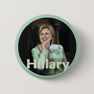 Hillary 2016 pinback button