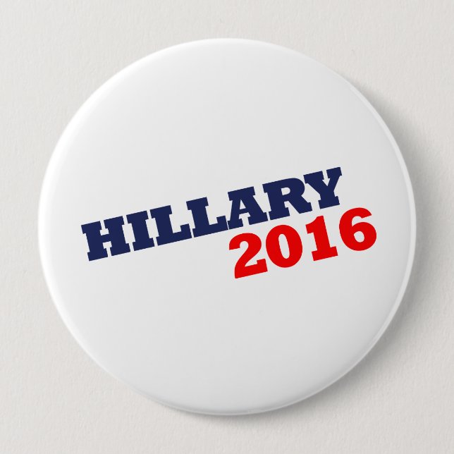 HILLARY 2016 -.png Button (Front)