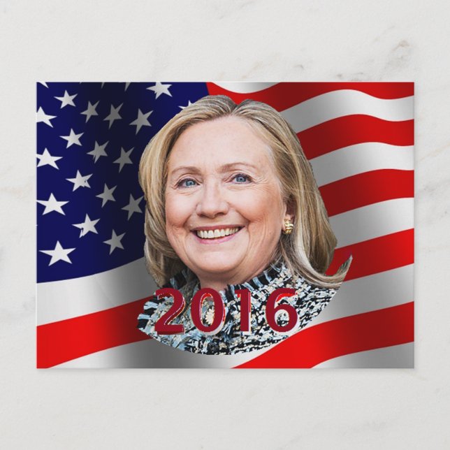 Hillary 2016 Postcard (Front)