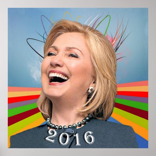 Hillary 2016 poster