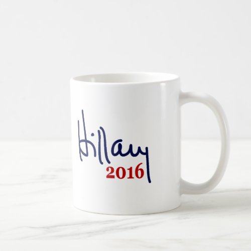 Hillary 2016 Signature Mugs