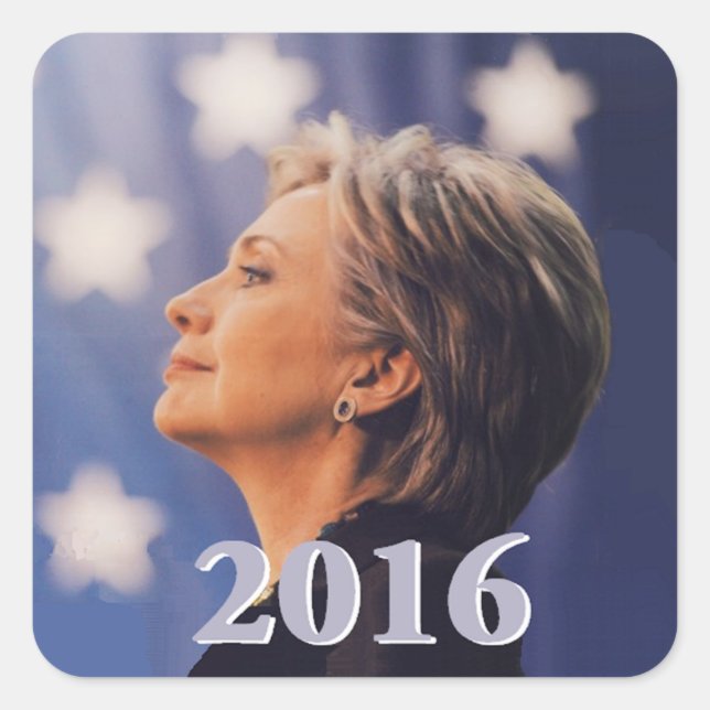 Hillary 2016 Sticker (Front)