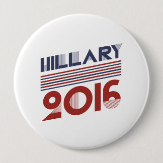 HILLARY 2016 VINTAGE STYLE -.png Pinback Button
