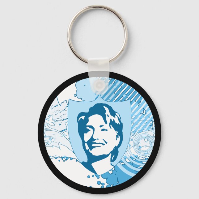 hillary clinton 08. keychain (Front)