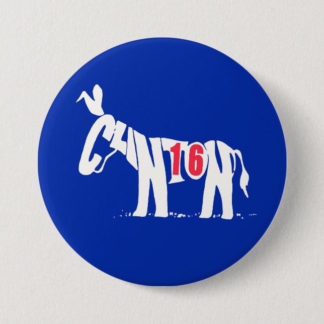 Hillary Clinton '16 Button (Front)