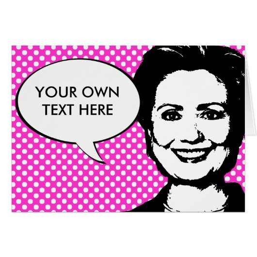 Hillary Clinton 2012 Cards (Front Horizontal)