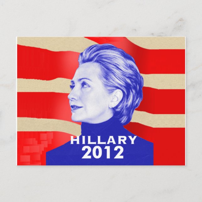 Hillary Clinton 2012 Postcard (Front)