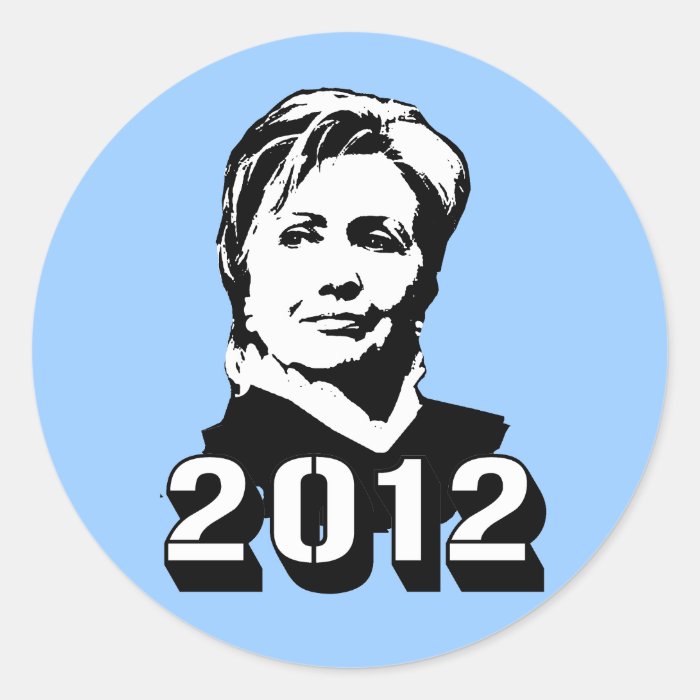 Hillary Clinton 2012 Stickers