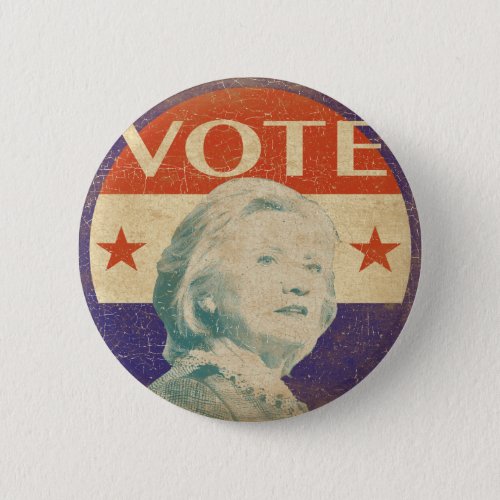 Hillary Clinton 2016 Election Button