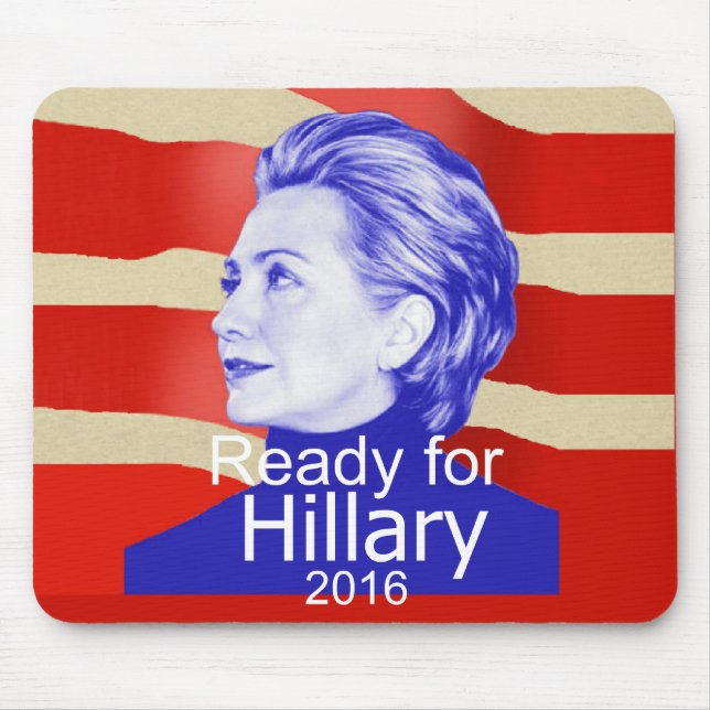 Hillary Clinton 2016 Mouse Pad (Front)