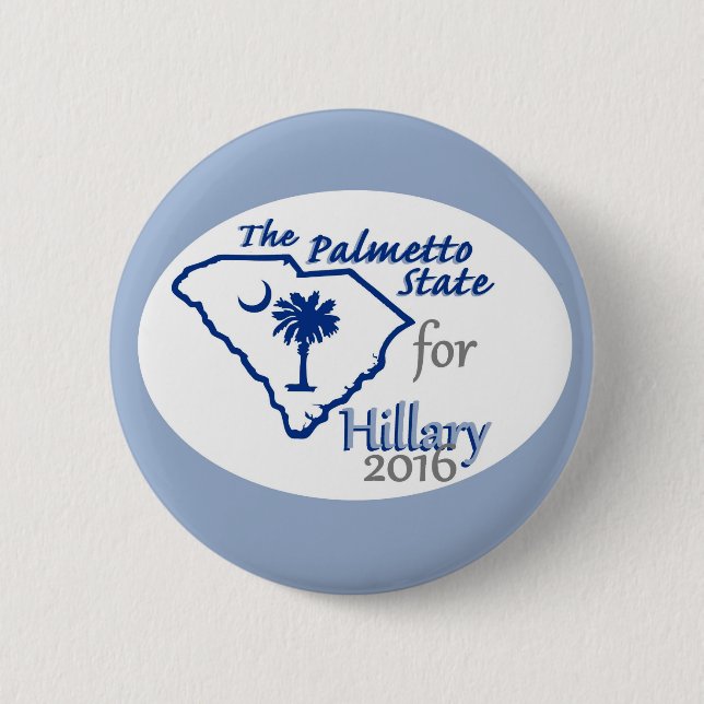 Hillary CLINTON 2016 Pinback Button (Front)