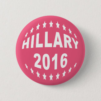 Hillary Clinton 2016 Pink 2.25-inch Pinback Button