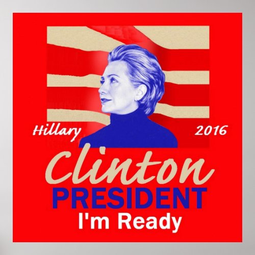 Hillary Clinton 2016 Poster