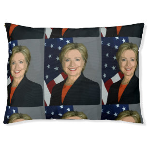 hillary clinton animal puppy cat dog pet bed