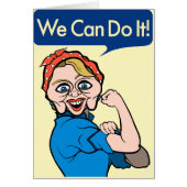 Hillary Clinton as Rosie the Riveter (Front)
