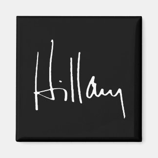 HILLARY CLINTON AUTOGRAPH -.png Magnet