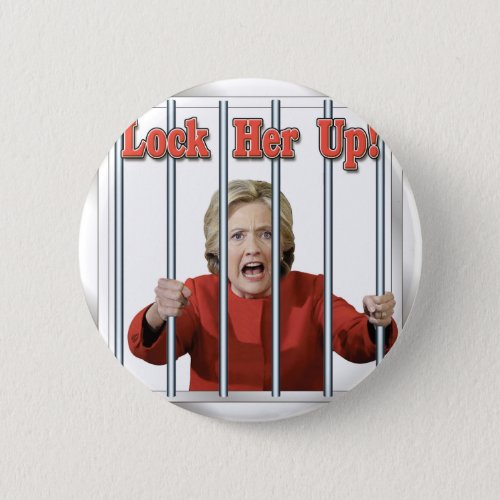 hillary clinton behind bars button