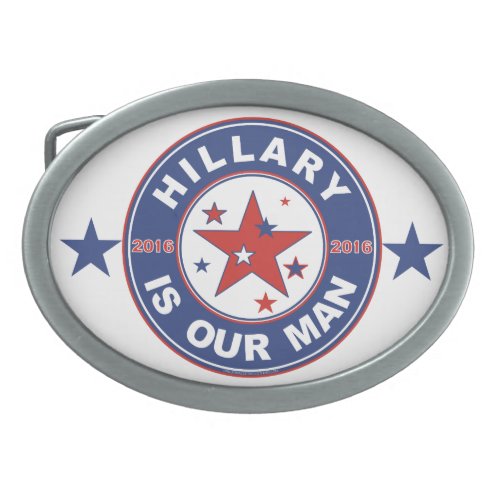 Hillary Clinton belt buckle 2016