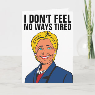 HILLARY CLINTON BIRTHDAY CARDS
