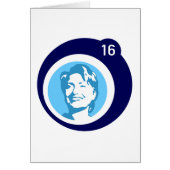hillary clinton blue bubble (Front)