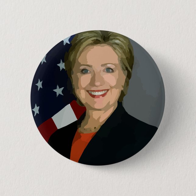 hillary clinton button (Front)