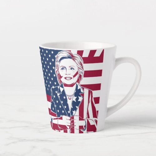 Hillary Clinton coffee Latte Mug