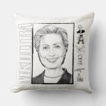 Hillary Clinton Crime Family Pillow