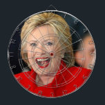 Hillary Clinton Dart Board<br><div class="desc">Hillary Clinton Dartboard.</div>