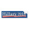 Hillary Clinton for President 2016 bumper sticker