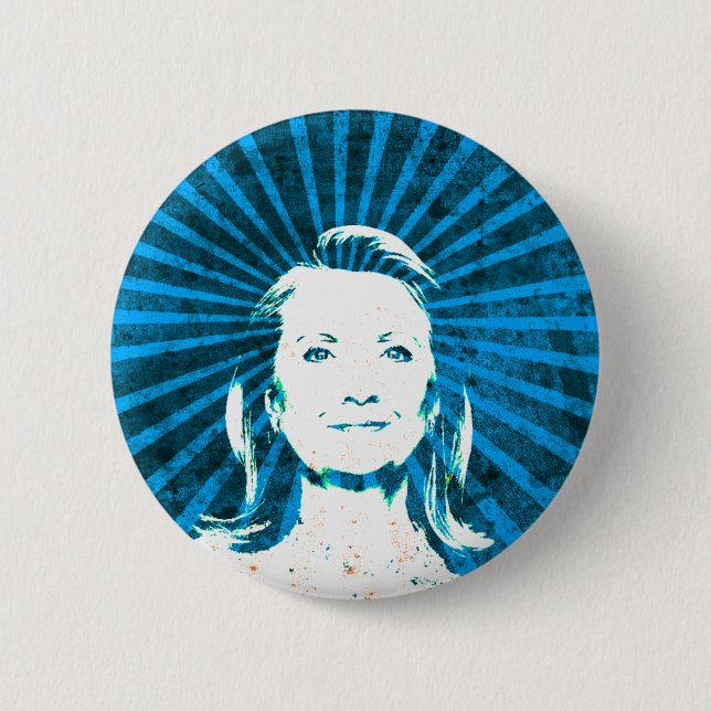 Hillary Clinton for President 2016 Button (Front)