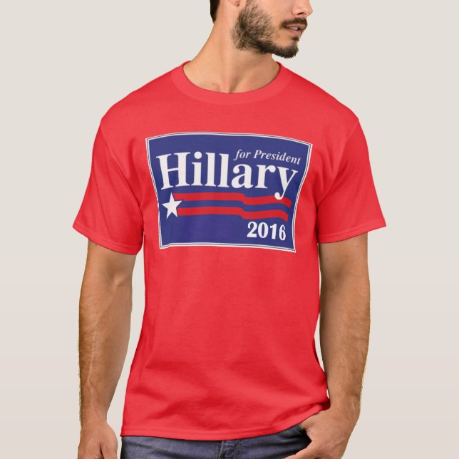 Hillary Clinton For President 2016 Campaign Shirt (Front)
