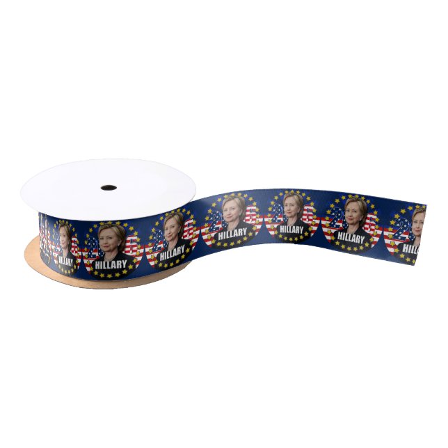 Hillary Clinton for president 2016 Ribbon (Spool)