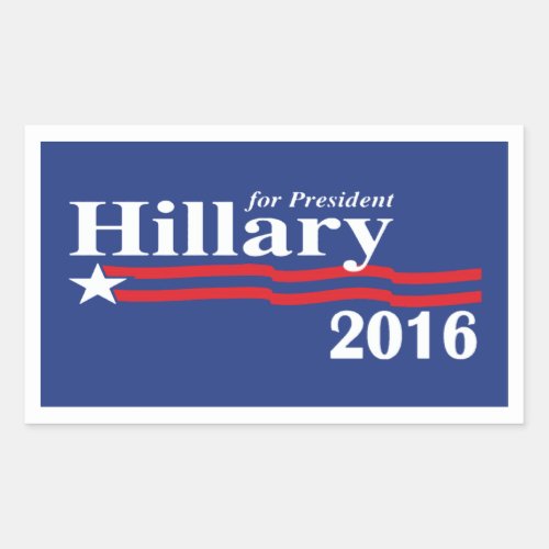 Hillary Clinton For President 2016 Stickers