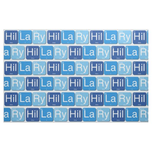 Hillary Clinton for President Fabric