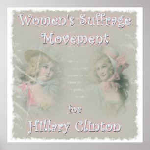 Hillary Clinton for President Poster