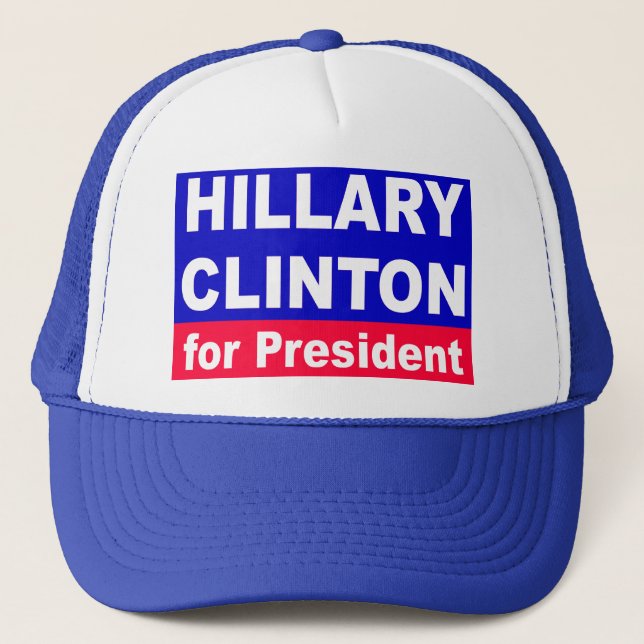 Hillary Clinton for President Trucker Hat (Front)