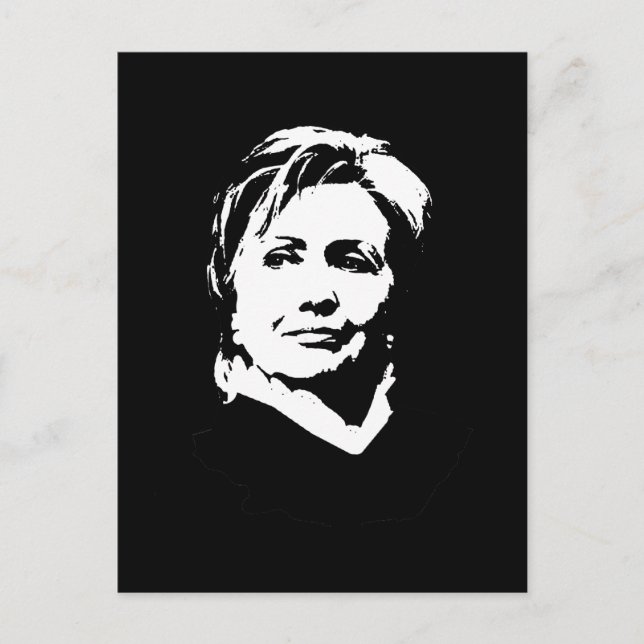 Hillary Clinton Gear Postcard (Front)