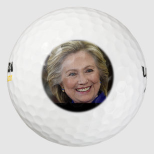 Hillary Clinton Golf Balls
