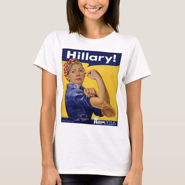 Hillary Clinton Hillary! T-Shirt (Front)