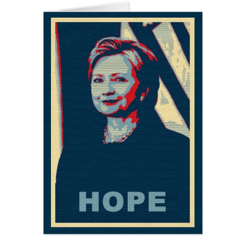 Hillary Clinton Hope Pop Art