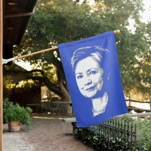 Hillary Clinton House Flag