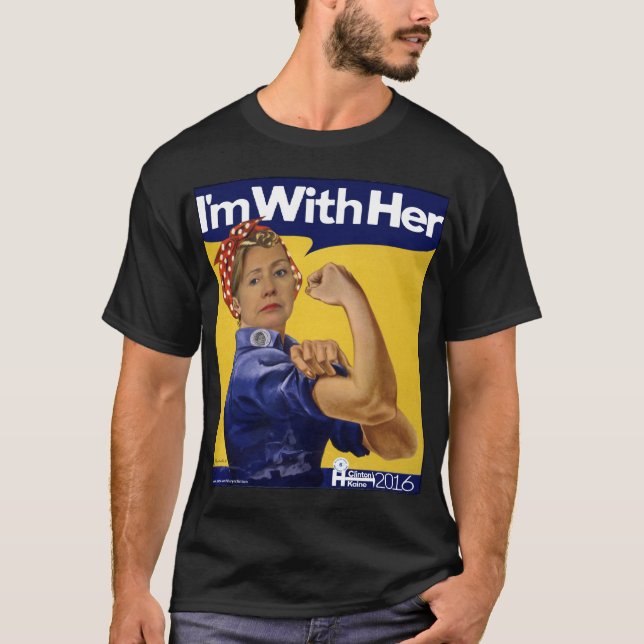 Hillary Clinton I'm With Her! T-Shirt (Front)