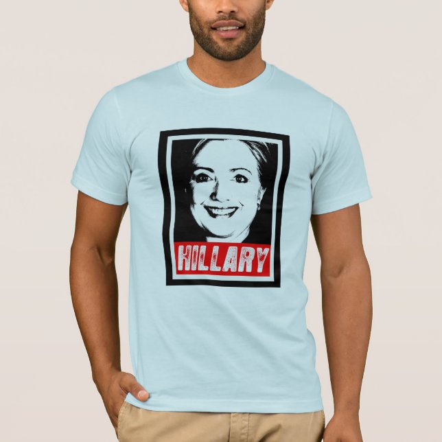 HILLARY CLINTON INK ART.png T-Shirt (Front)