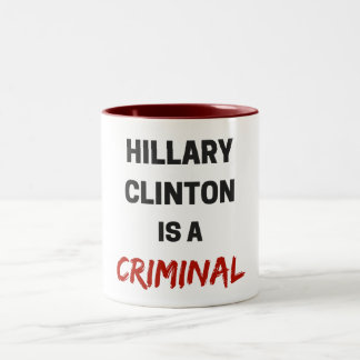 hillary clinton is a criminal mug