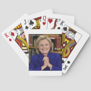 Hillary Clinton It Takes A Village Gift Poker Cards