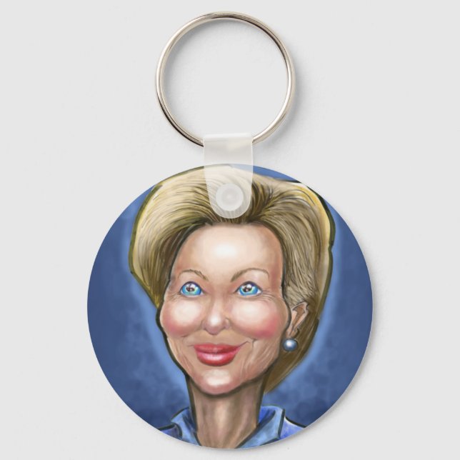 Hillary Clinton Keychain (Front)
