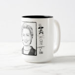 Hillary Clinton MKULTRA Mousepad Two-Tone Coffee Mug