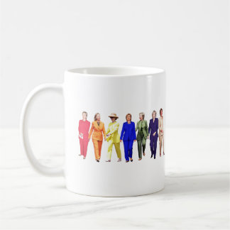 Hillary Clinton Pantsuit Queen Coffee Mug