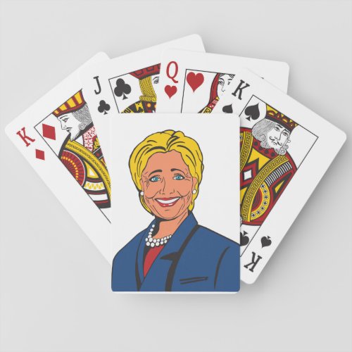 Hillary Clinton Playing cards